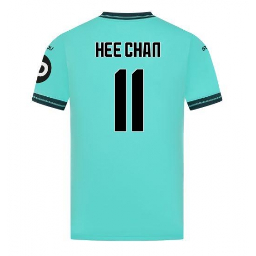 Billige Fotballdrakt Wolves Hee-chan Hwang #11 Replika Bortedrakt 2025-26 Kortermet Billige Fotballdrakt Wolves Hee-chan Hwang #11 Replika Bortedrakt 2025-26 Kortermet